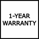 1-Year Warranty